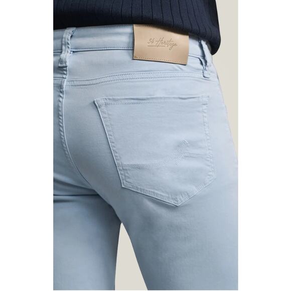 34 Heritage Courage Sky Twill Tencel Soft Mid Rise Straight Leg Pants Size 31x34 - Picture 3 of 15